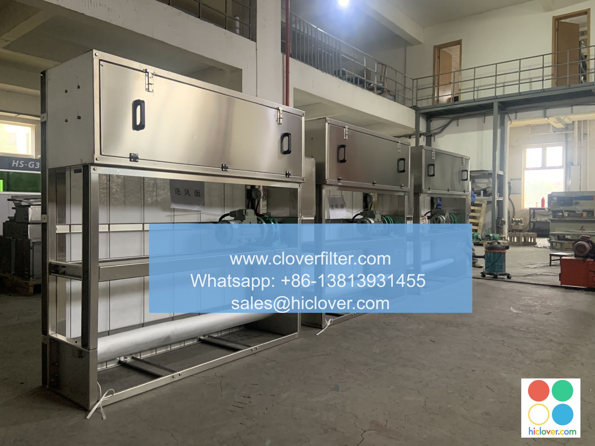 Clean Booths and Automatic Roll Air Filters in the Pharmaceutical Industry