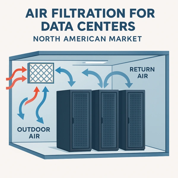 Sustainability Goals in North American Data Centers: Hyperscale, Colocation, and Edge Adoption of Automatic Roll Air Filters
