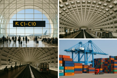 Automatic Roll Air Filters for Airports, Rail Stations, and Seaports