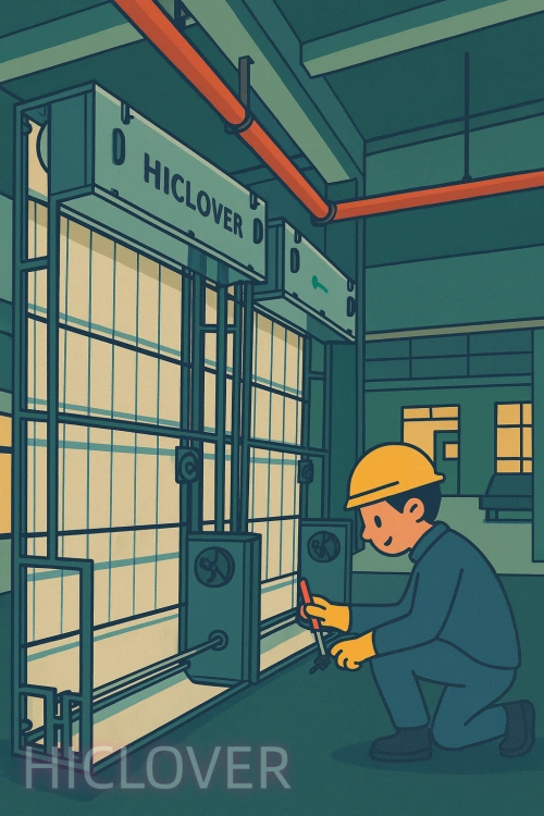 HICLOVER Automatic Roll Air Filter Solutions for Australian Mining Ventilation Systems