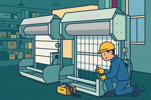 Automatic Roll Air Filter for Industrial and Commercial HVAC Applications