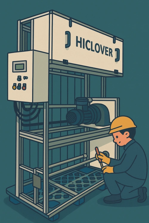 HICLOVER Automatic Roll Air Filter Systems for Australian Mining and Mineral Processing Facilities