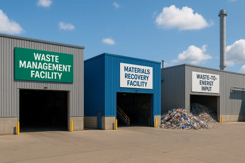 Automatic Roll Air Filters for Waste Management, MRF, and WtE Facilities