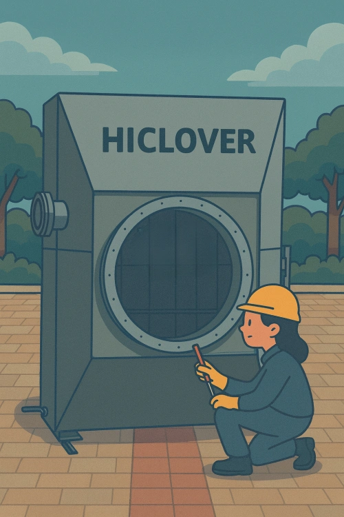 HICLOVER Automatic Roll Air Filter Systems for Australian Mining and Energy Industries