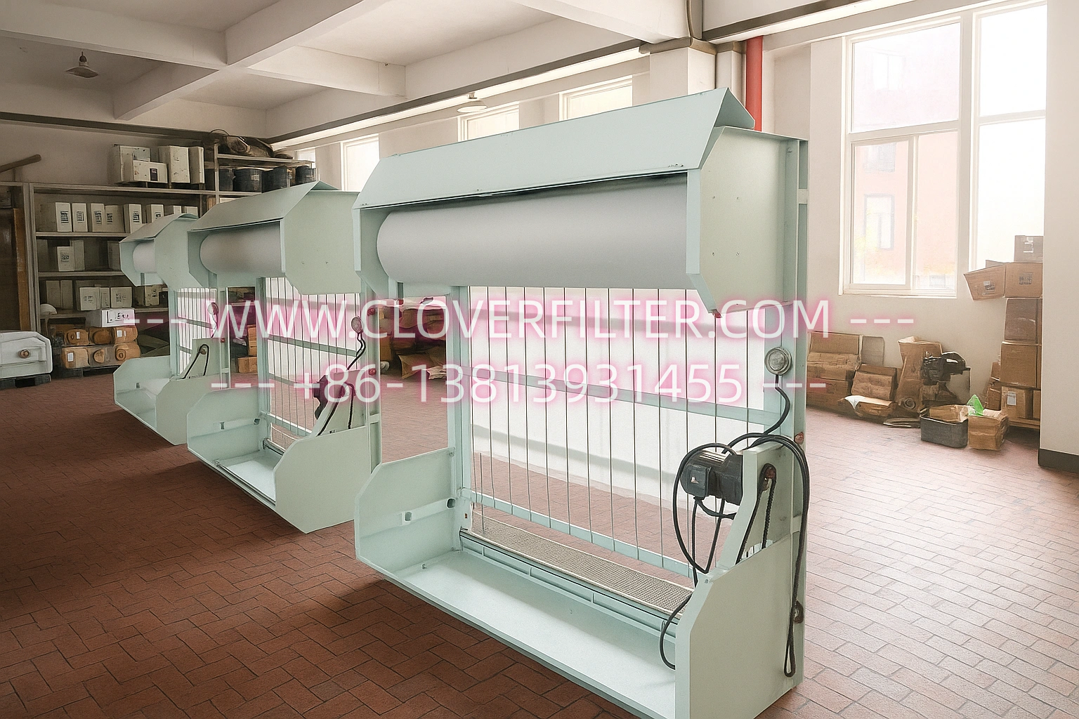 Filtros de Aire Automáticos de Tipo Enrollable para Sistemas de Ventilación en Minería — Soluciones de Aire Limpio para Túneles Subterráneos y Cuartos de Izaje