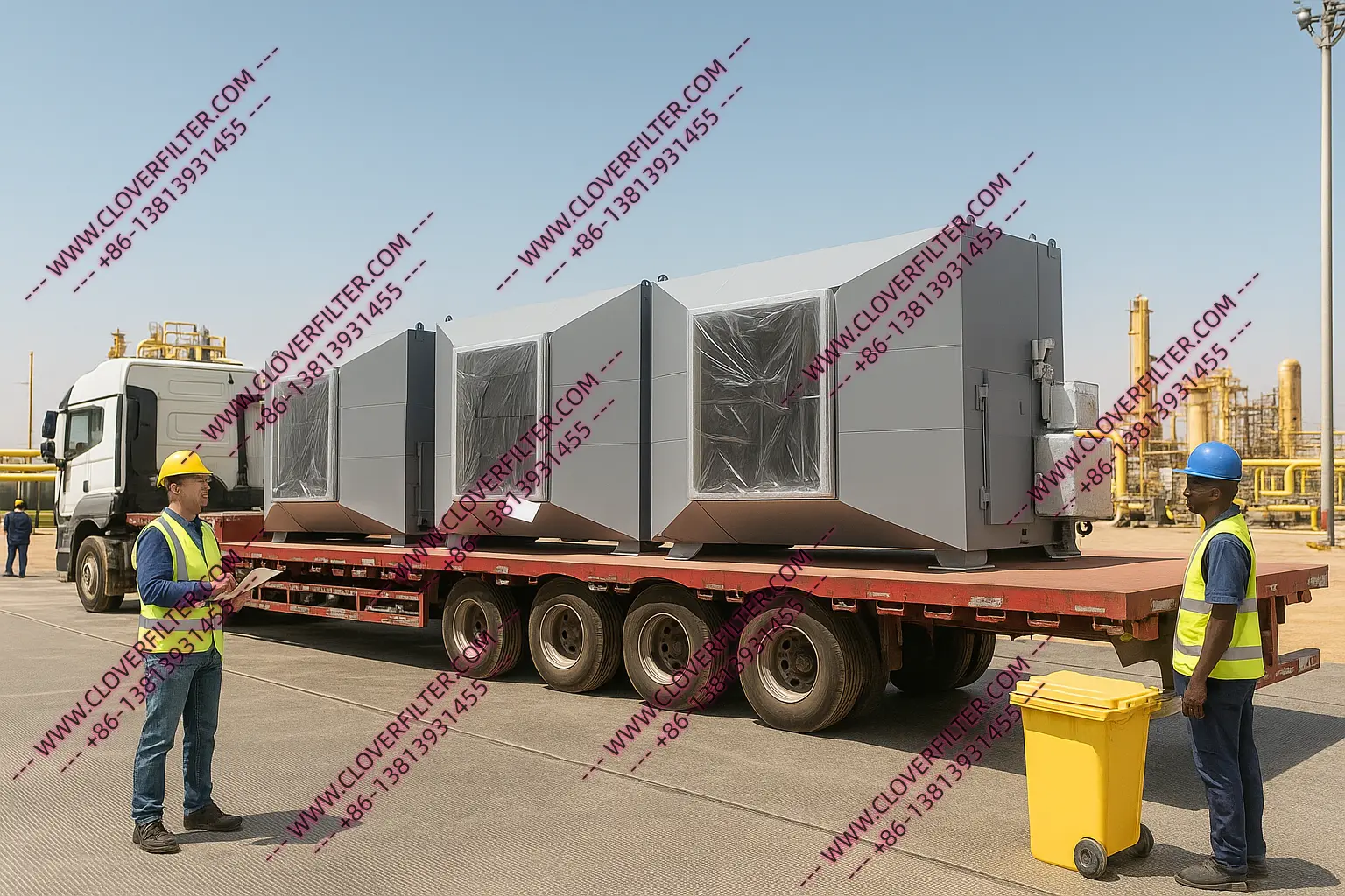 Automatic Roll Air Filters for Oil and Gas Compressor Stations – Reliable Filtration for Harsh Industrial Environments