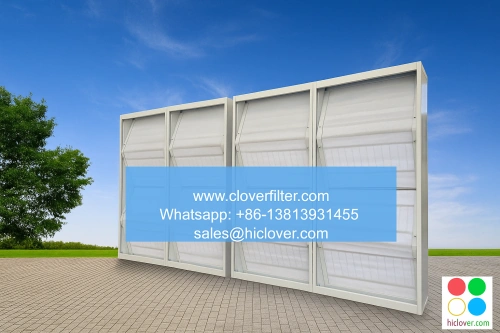 Filtros de Aire Automáticos de Tipo Enrollable para Salas de Compresores en EE. UU. — Soluciones Horizontales de HICLOVER [es]