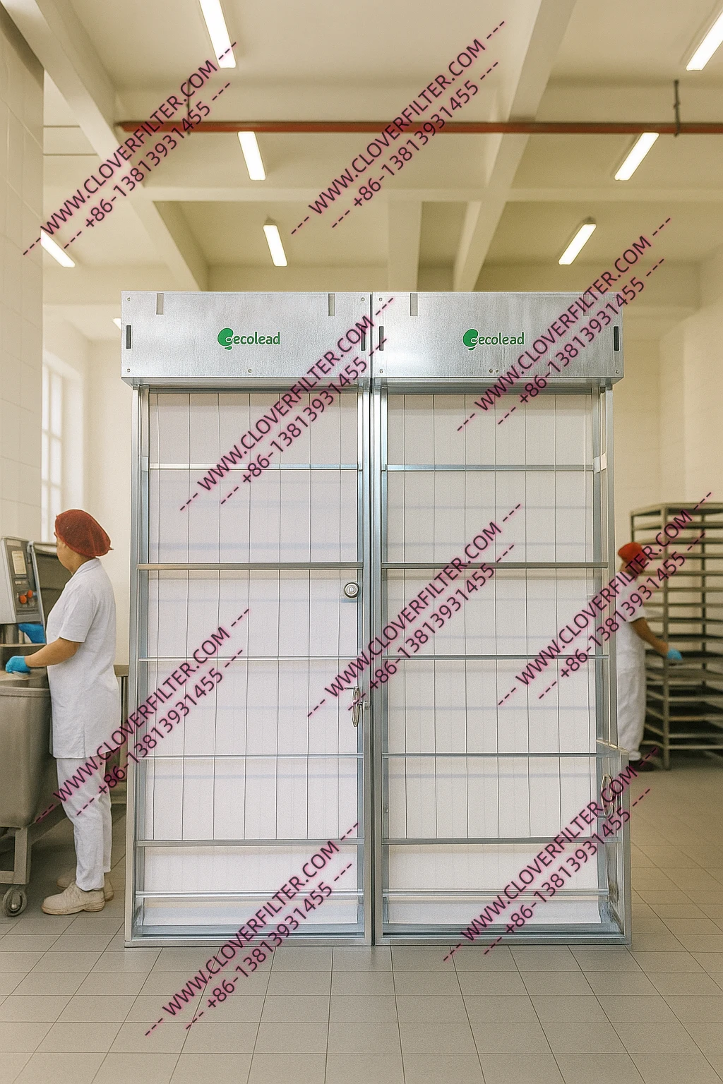 Automatic Roll Air Filters for Food Processing Facilities – Clean Air, Safe Production